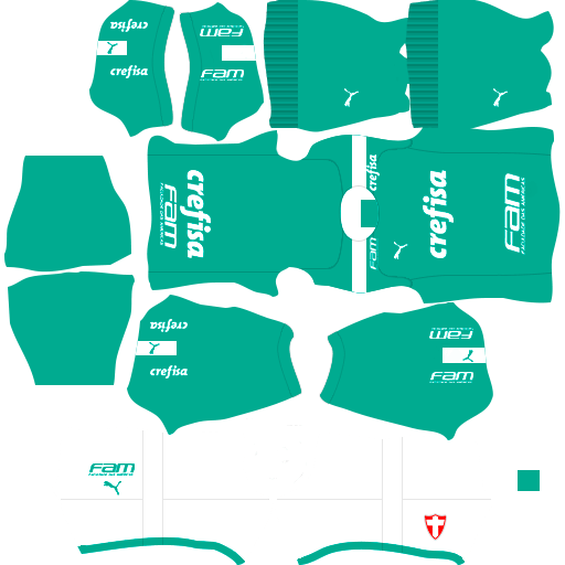 kit palmeiras dls20 third terceiro uniforme 19-20